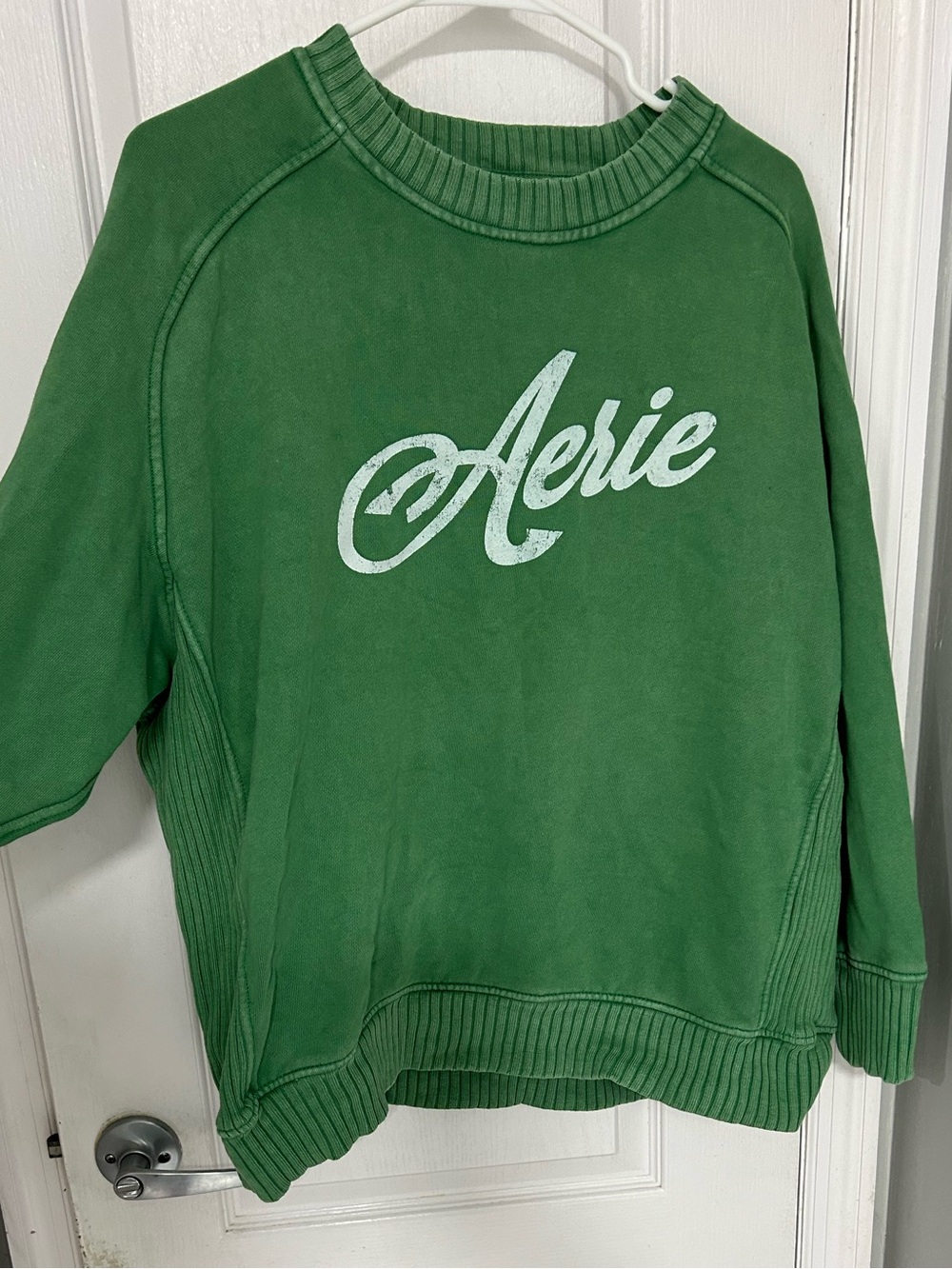 Aerie- Down-To-Earth Crew Sweatshirt 💚
